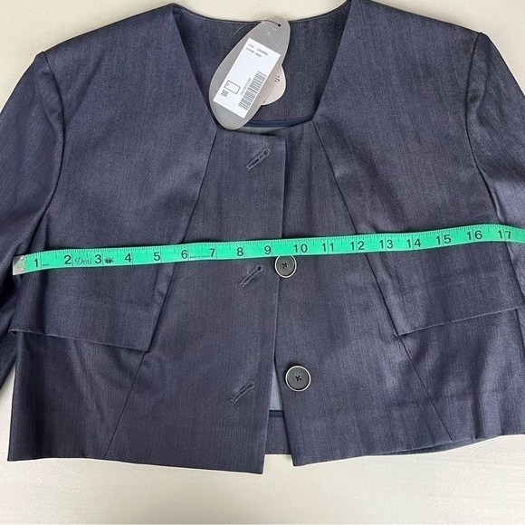 PORTS‎ 1961 Womens Cropped Bolero Blazer Jacket Size 2 New - Picture 10 of 11